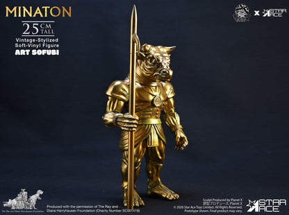 Ray Harryhausen Soft Vinyl Statue Minaton Vintage-Style 25 cm