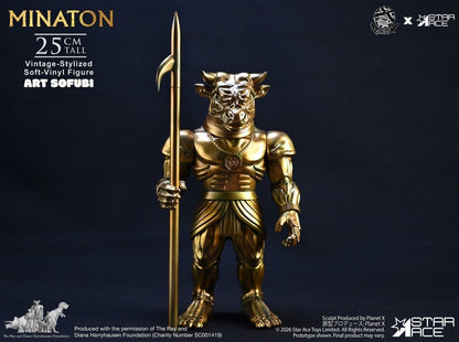Ray Harryhausen Soft Vinyl Statue Minaton Vintage-Style 25 cm