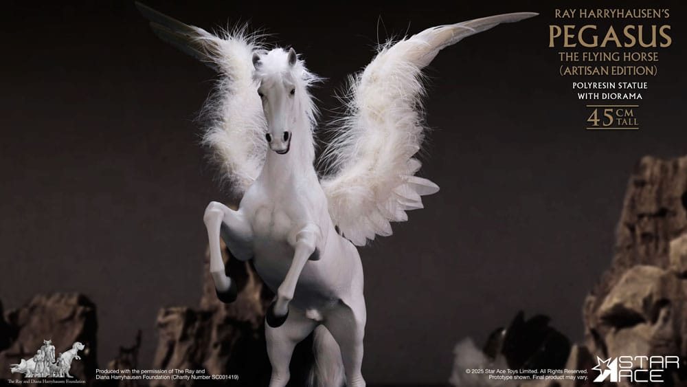 Ray Harryhausen Diorama 1/6 Pegasus The Flying Horse (Artisan Edition) 50 cm