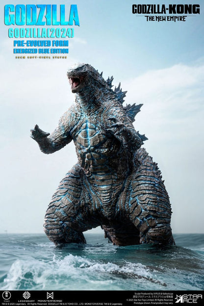 Godzilla vs. Kong: The New Empire Soft Vinyl Statue Godzilla (2024) Evolved Blue Edition 28 cm Star Ace Toys