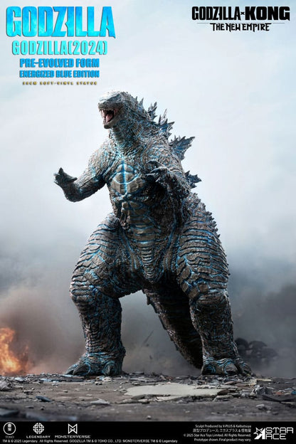 Godzilla vs. Kong: The New Empire Soft Vinyl Statue Godzilla (2024) Evolved Blue Edition 28 cm Star Ace Toys