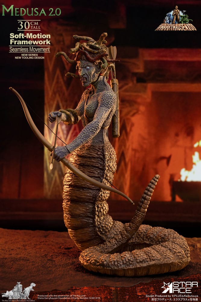 Ray Harryhausens Soft-Motion Series Statue Medusa 30 cm Star Ace Toys