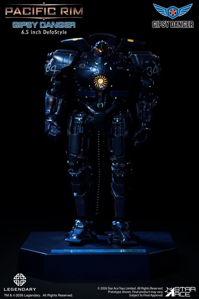 Pacific Rim DefoStyle Figure Gipsy Danger NX 17 cm