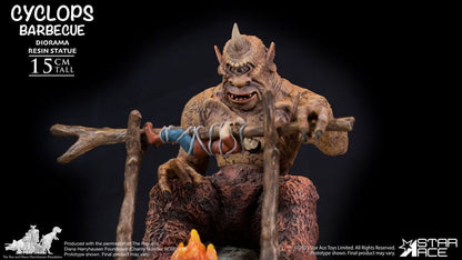Ray Harryhausen Diorama 1/8 Cyclops Barbecue Scene 17 cm Star Ace Toys