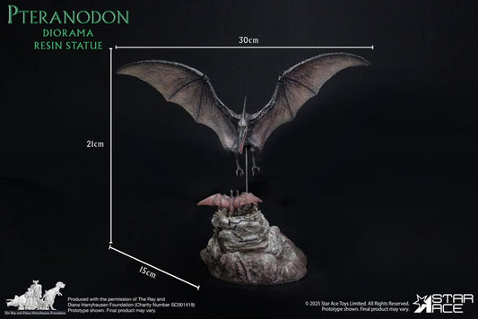 Ray Harryhausen Diorama 1/8 Pteranodon 22 cm Statues