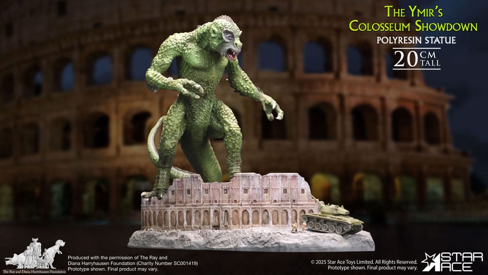 Ray Harryhausen Diorama 1/8 The Ymir’s Colosseum Showdown 20 cm Statues