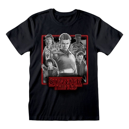 Stranger Things T-Shirt Group Artwork One Last Strange Adventure Colour Size XL