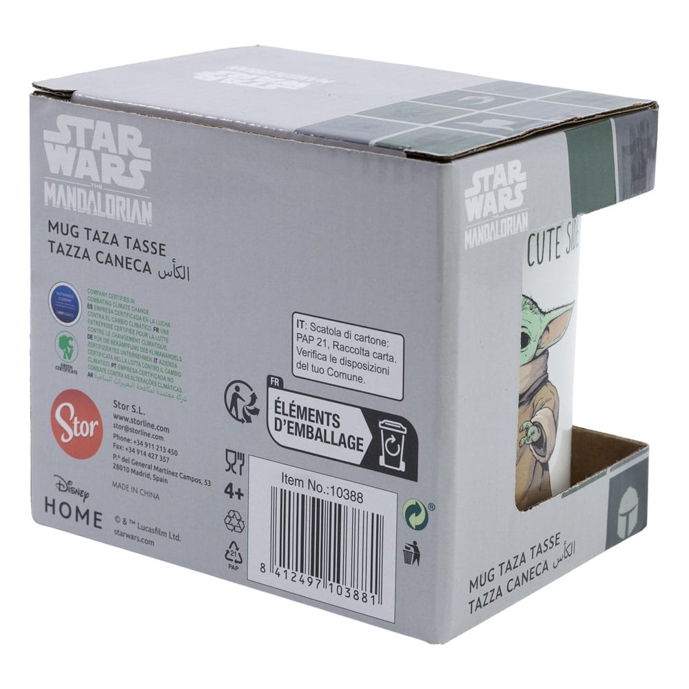 Star Wars: The Mandalorian Mug Cute Baby Grogu 325 ml Cups & Mugs