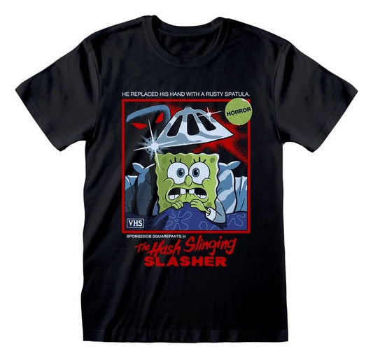 Steven Rhodes x SpongeBob SquarePants T-Shirt The Hash Slinging Black Size S