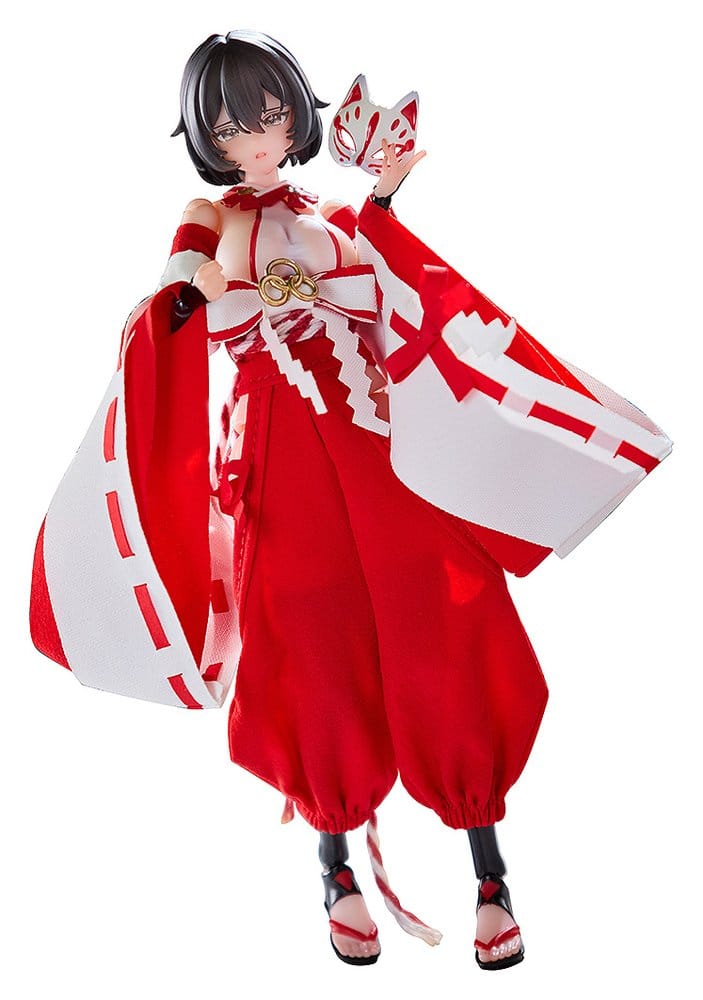 Combat Priestess Action Figure 1/12 Kikyou Uefuji 15 cm Sushing
