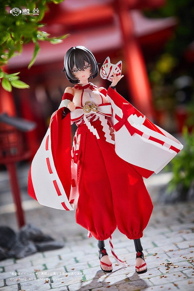Combat Priestess Action Figure 1/12 Kikyou Uefuji 15 cm Sushing