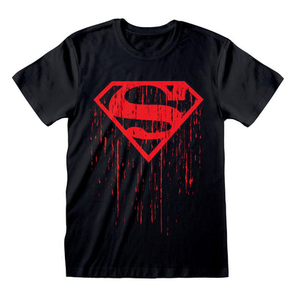 Superman T-Shirt Dripping Symbol Size S T-shirts