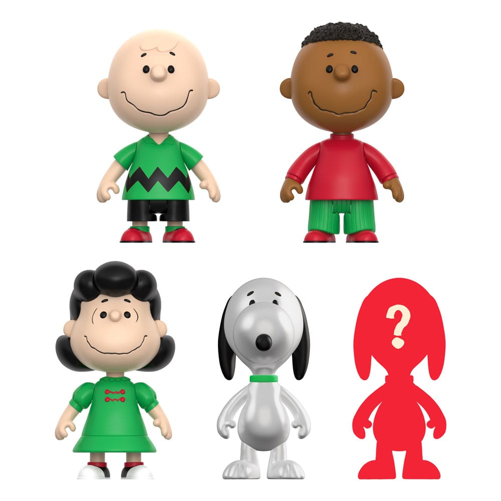 Peanuts ReAction Action Figures 10 cm Wave 08 Holiday Blind Box Display (12) Super7