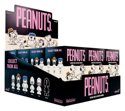 Peanuts ReAction Action Figures Snoopy's Siblings Wave 10 Blind Box 10 cm Display (12)