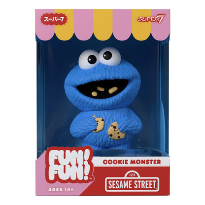 Sesame Street FUN! FUN! Vinyl Action Figure Wave 02 Cookie Monster 13 cm Super7