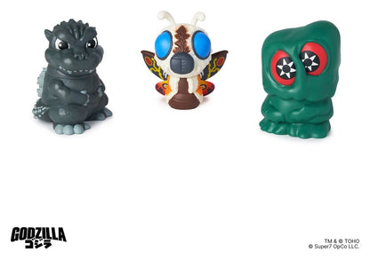 Godzilla Toho Fun! Fun! Mini Figures Wave 01 Blind Box Display (9)