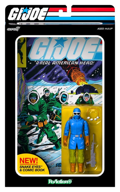 G.I. Joe ReAction+ Action Figure Snake Eyes (Skybound Comic Box Series, Issue #2)