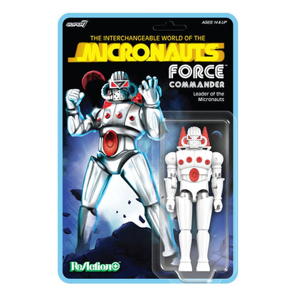 Micronauts ReAction+ Action Figure Force Commander 9 cm Super7