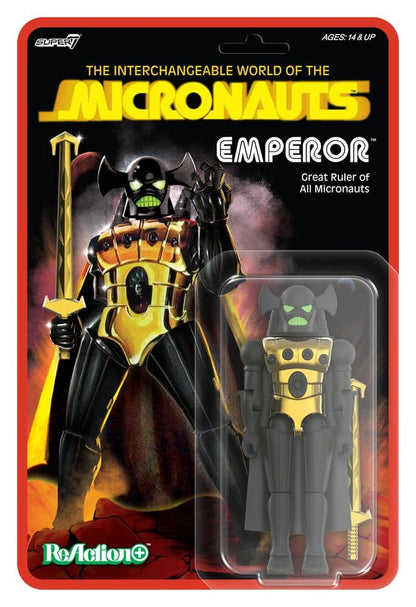 Micronauts ReAction+ Action Figure Wave 03 Emperor 10 cm Super7