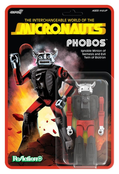 Micronauts ReAction+ Action Figure Wave 04 Phobos Super7