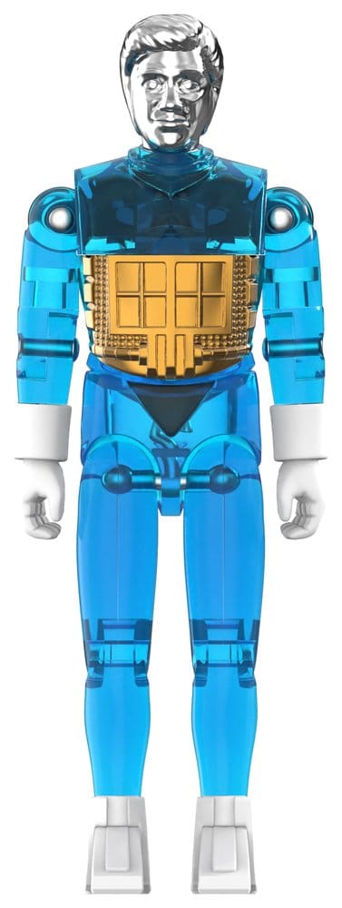 Micronauts ReAction+ Action Figure Wave 03 Time Traveler (Translucent Blue) 10 cm Super7