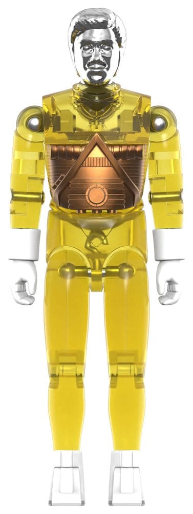 Micronauts ReAction+ Action Figure Wave 03 Time Traveler (Translucent Yellow) 10 cm Super7