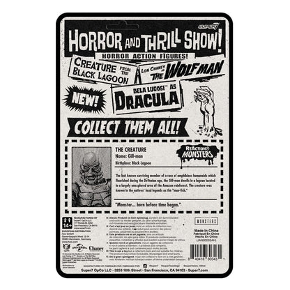 Universal Monsters ReAction+ Action Figure Wave 1 Creature from the Black Lagoon 10 cm Super7