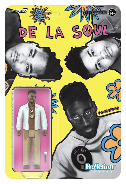 De La Soul ReAction Action Figure Wave 01 Kelvin "Posdnuos" Mercer (Me, Myself & I) Super7