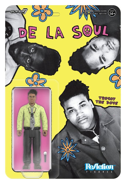 De La Soul ReAction Action Figure Wave 01 David "Trugoy the Dove" Jolicoeur (Me, Myself & I) Super7