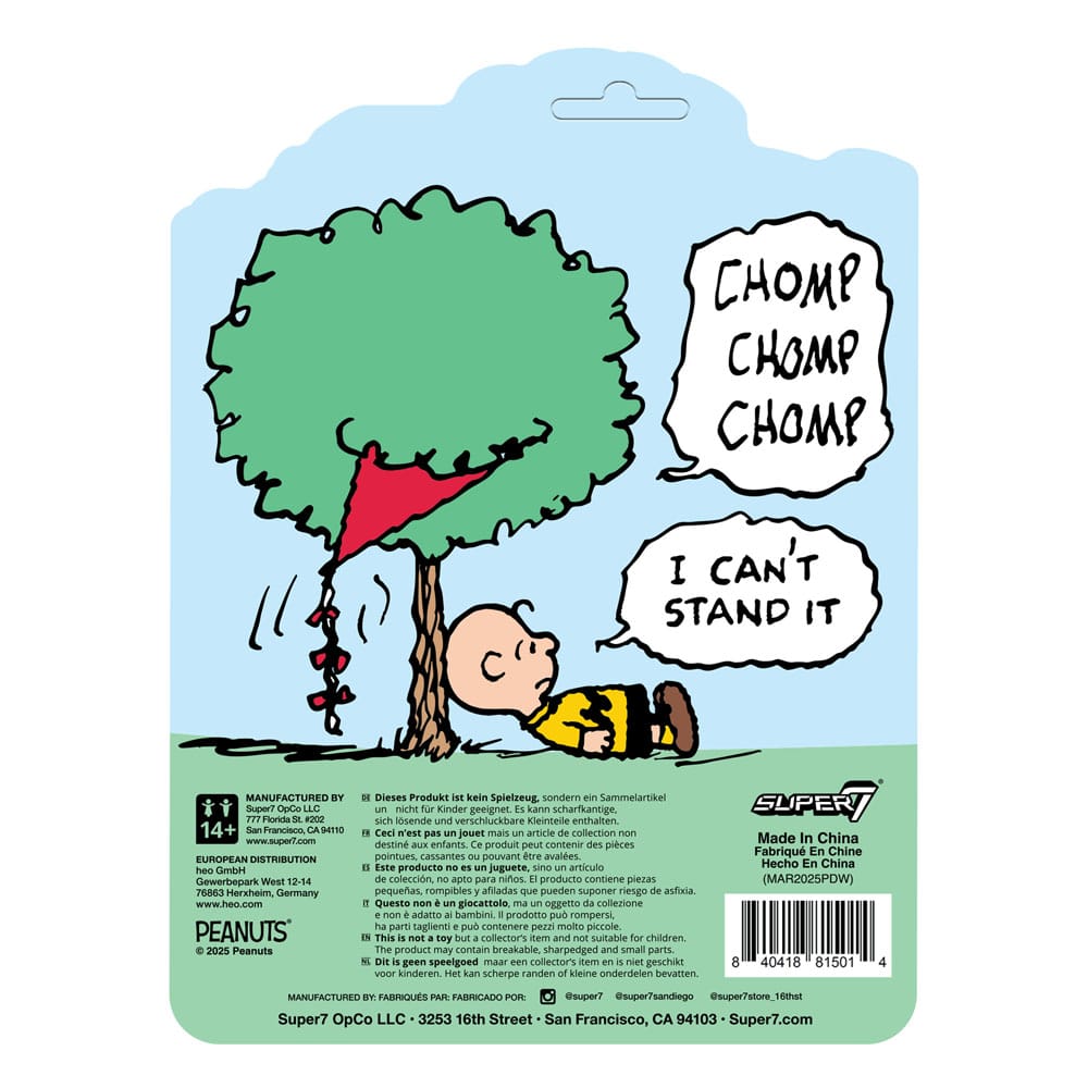 Peanuts ReAction Action Figure Charlie Brown and the Kite-Eating Tree (Comic Panel) 9 cm Super7