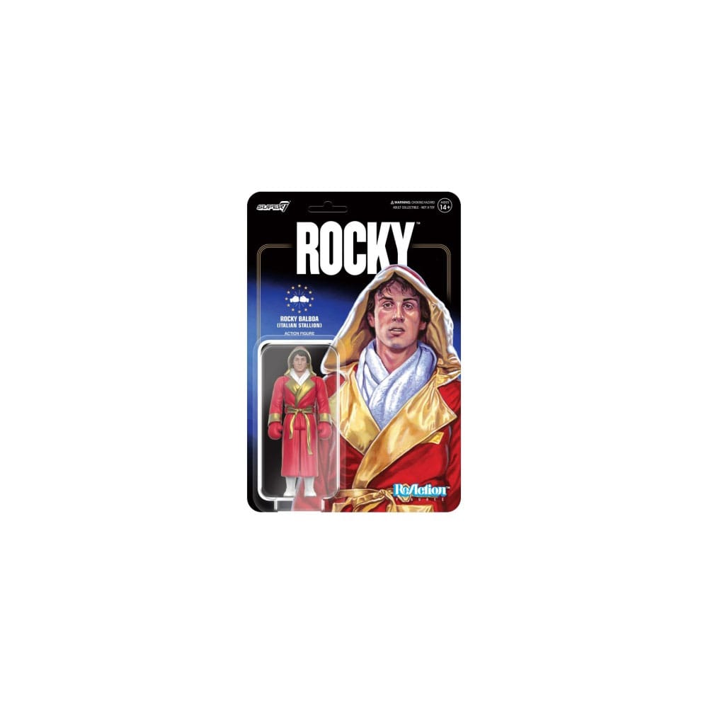 Rocky ReAction Action Figure Wave 03 Rocky Italian Stalone (Rocky I) 10 cm Action figures