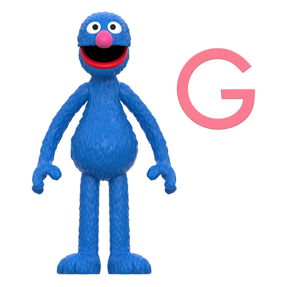 Sesame Street ReAction Action Figure Wave 05 Grover 10 cm Super7