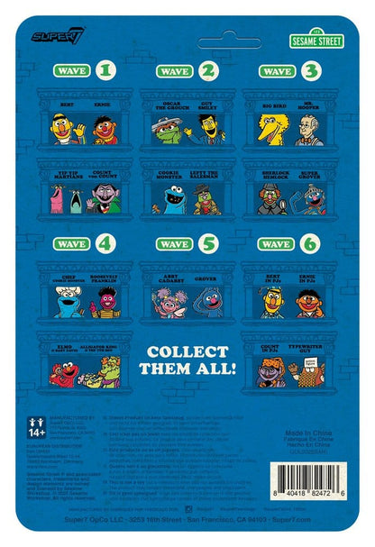 Sesame Street ReAction Action Figure Wave 06 Count Von Count (PJs) 10 cm Super7