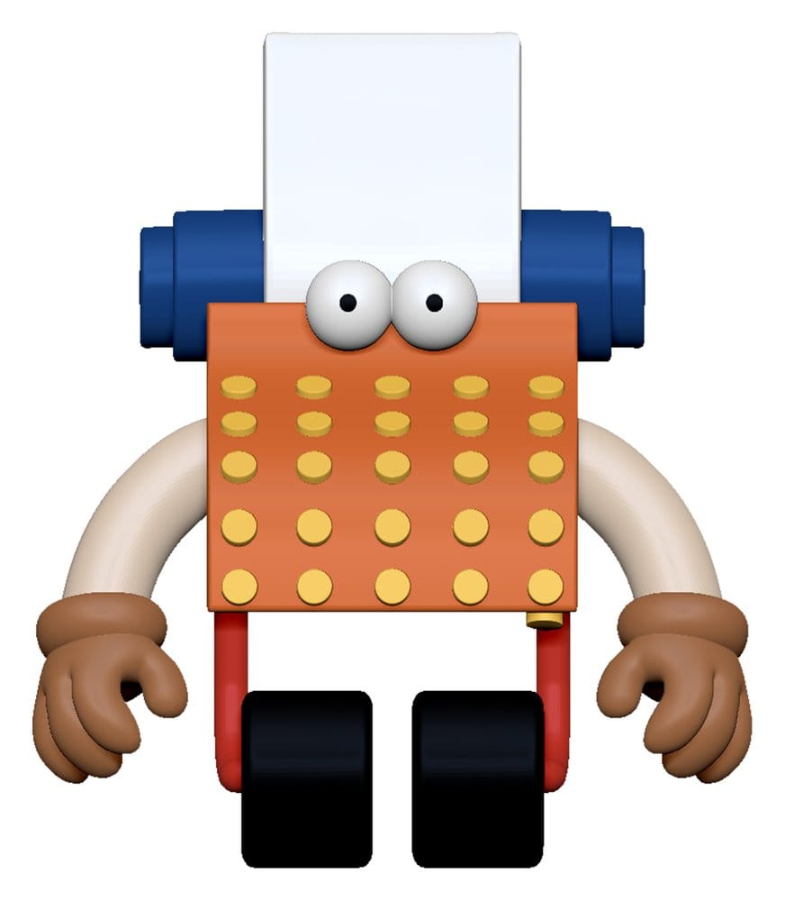 Sesame Street ReAction Action Figure Wave 06 Typewriter Guy 10 cm Super7