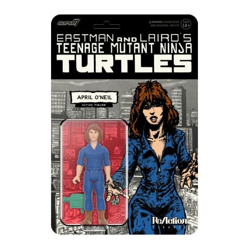 Teenage Mutant Ninja Turtles ReAction Action Figure Wave 11 April O´Neil (Comic Color) 10 cm Super7