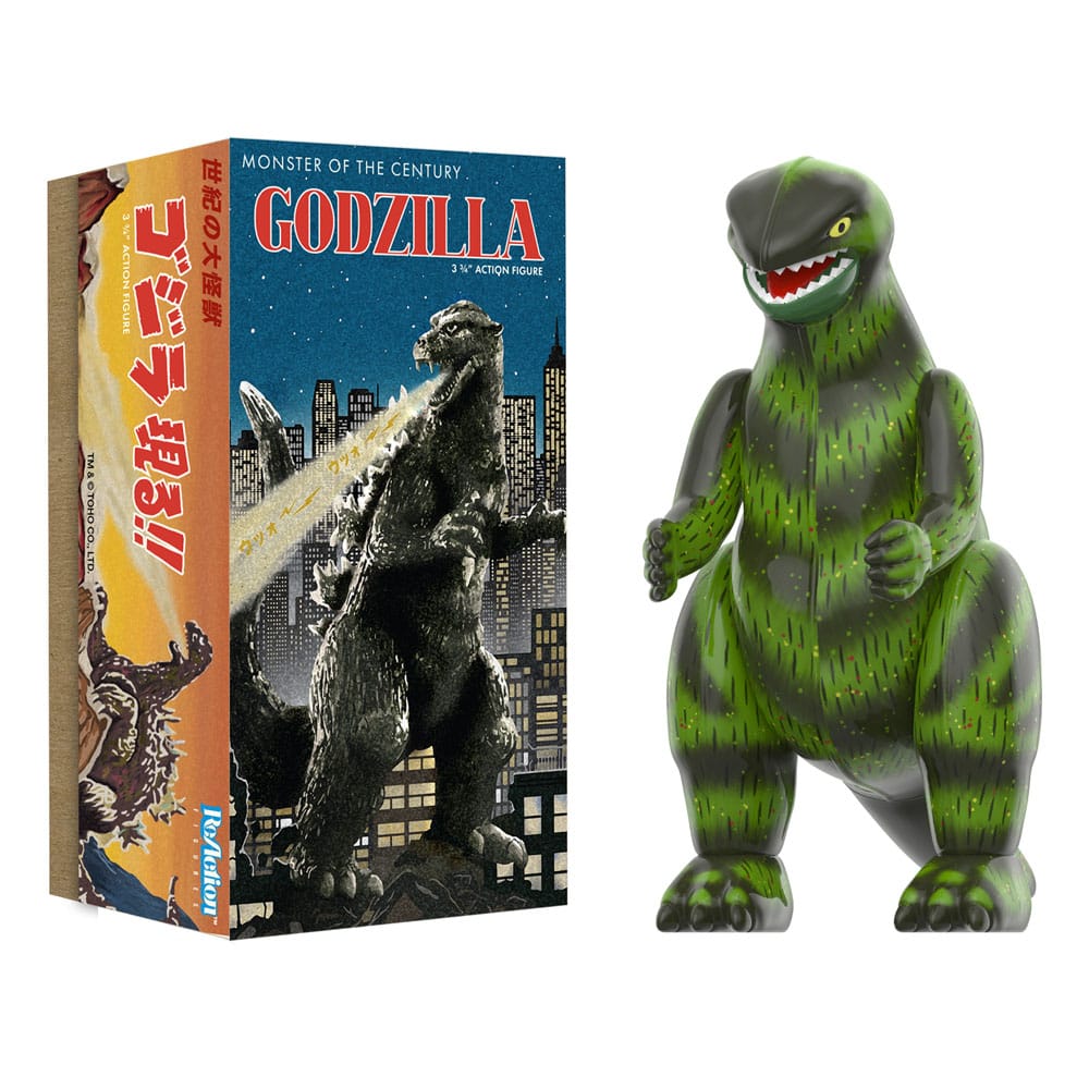 Godzilla Toho ReAction Action Figure Wave 01 (Retro Tin) Godzilla (Marusan Tin) 10 cm Super7