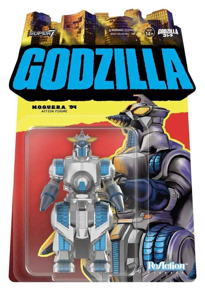Godzilla Toho ReAction Action Figure M.O.G.U.E.R.A. 10 cm