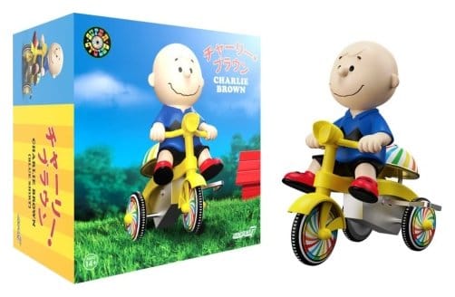 Peanuts Super Cycles Vehicle Charlie Brown (Blue w/ Yellow Trike)