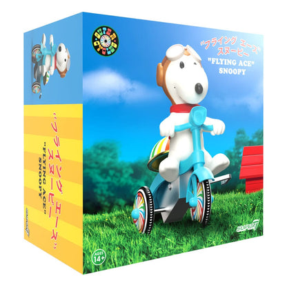 Peanuts Super Cycles Action Figure Snoopy Flying Ace 13 cm Super7