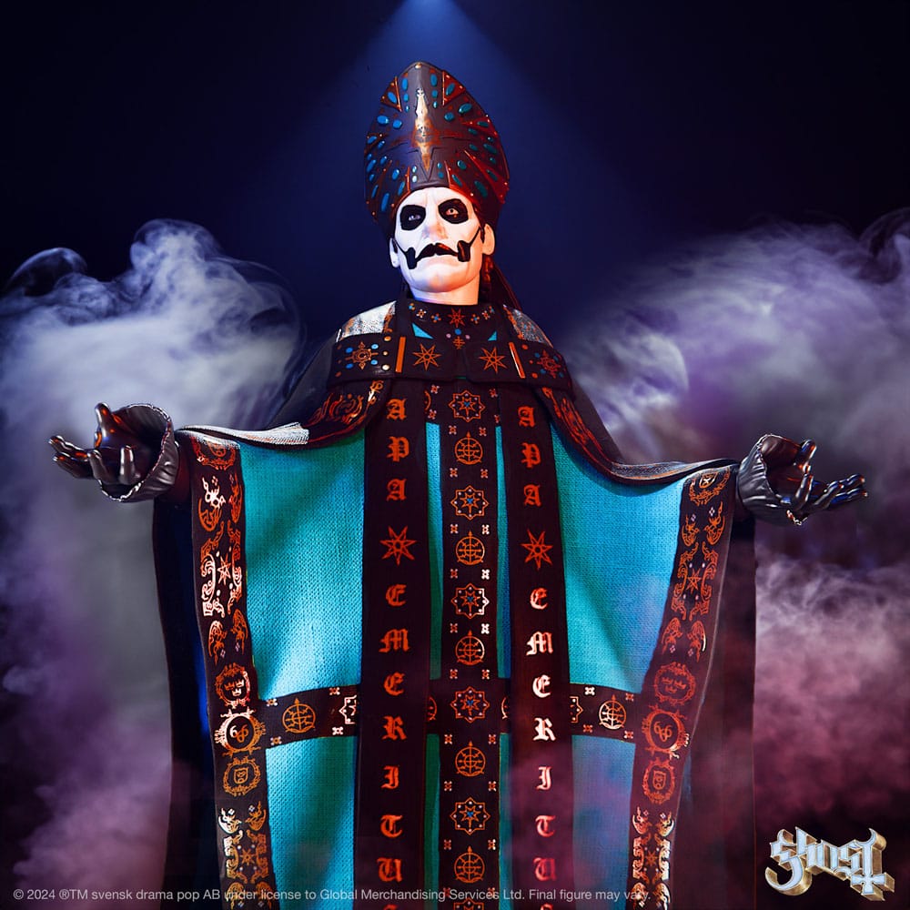 Ghost Ultimates Action Figure Wave 4 Papa Emeritus IV 18 cm Super7 [New]