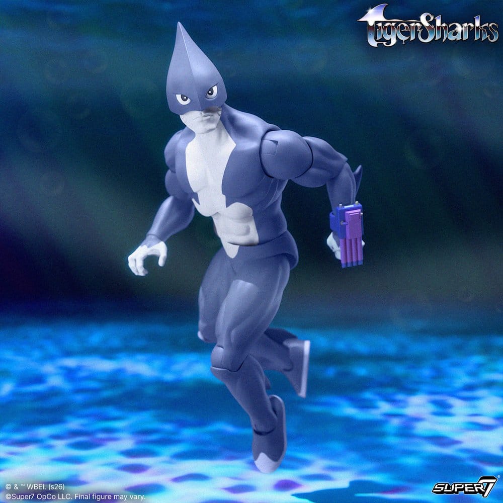 TigerSharks Ultimates Wave 01 Action Figure Mako (Hybrid) 18 cm Super7