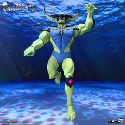 TigerSharks Ultimates Wave 01 Action Figure T-Ray 18 cm Super7