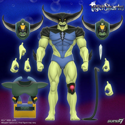 TigerSharks Ultimates Wave 01 Action Figure T-Ray 18 cm Super7