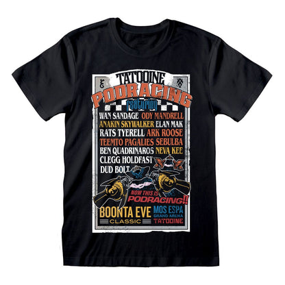 Star Wars T-Shirt Podracing Size XL