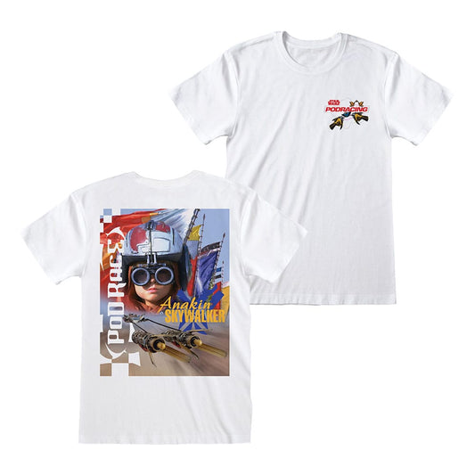 Star Wars T-Shirt Pod Racer Classic  Size S
