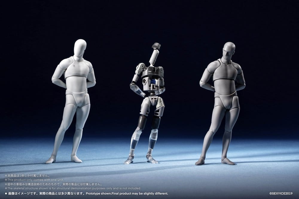 Original Character Series Neural Interface Action Figure 1/12 Bioroid-Troy 020 15 cm