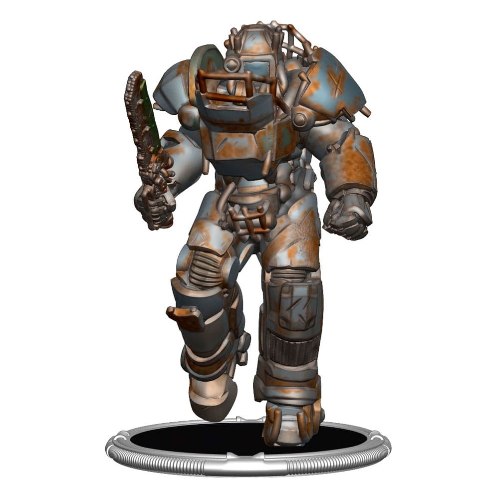 Fallout Mini Figures 2-Pack Set E Raider & Vault Boy (Strong) 7 cm Statues