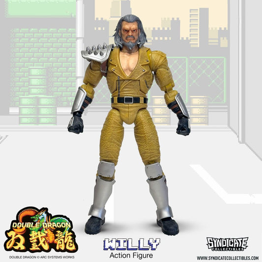 Double Dragon Deluxe Action Figure 1/12 Willy 18 cm Action figures