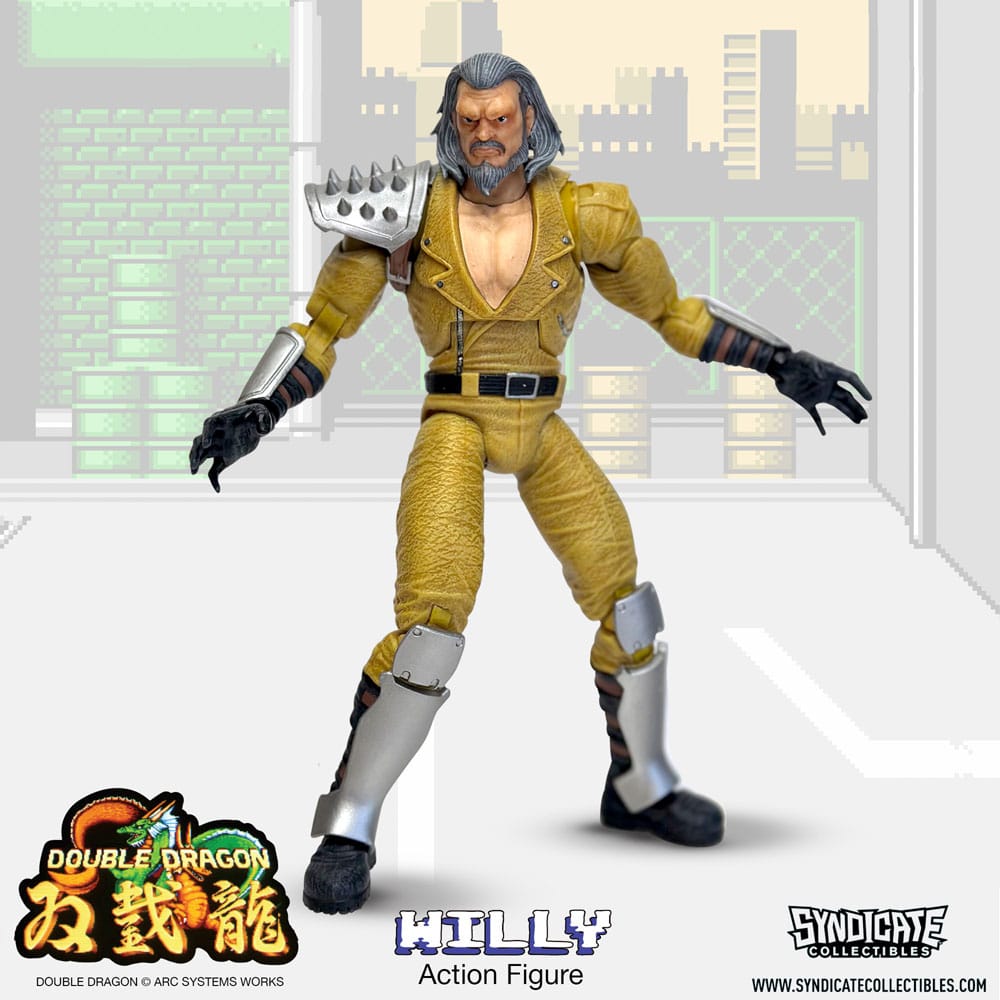 Double Dragon Deluxe Action Figure 1/12 Willy 18 cm Action figures