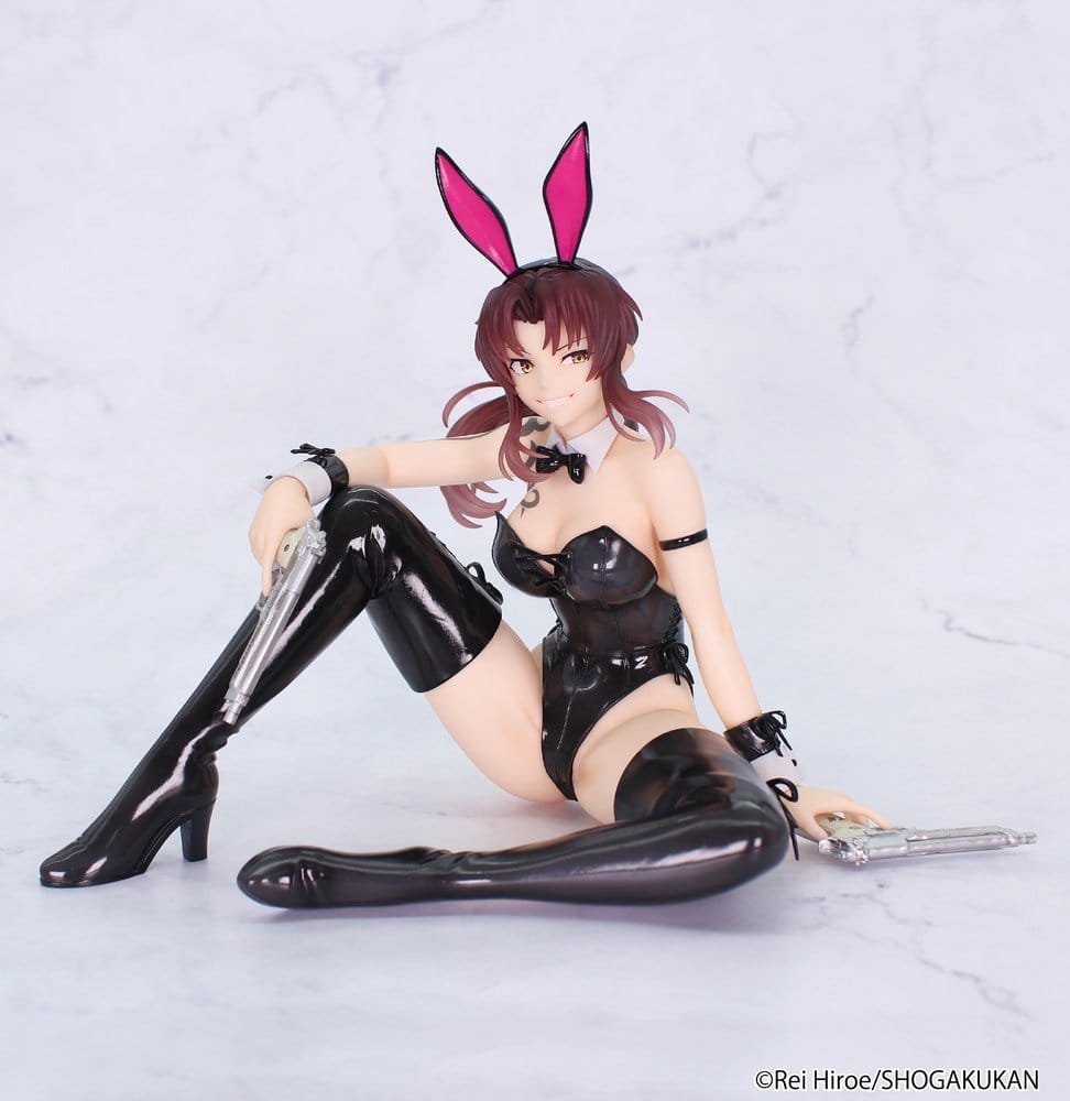 Black Lagoon One-Seventh Carat PVC Statue 1/7 Revy Bunny Ver. 16 cm System Service